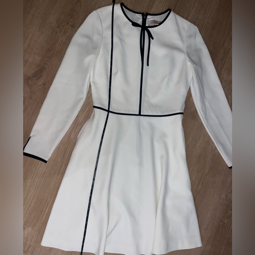 Ted Baker London Loozy Contrast Trim Bow Dress, like new! - Picture 4 of 6